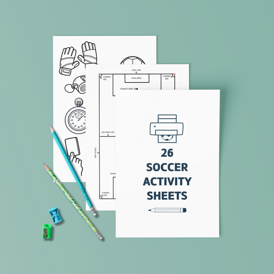 soccer homework sheets